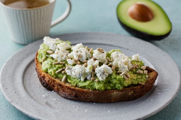 Cheesy Avocado Toast​ recipe