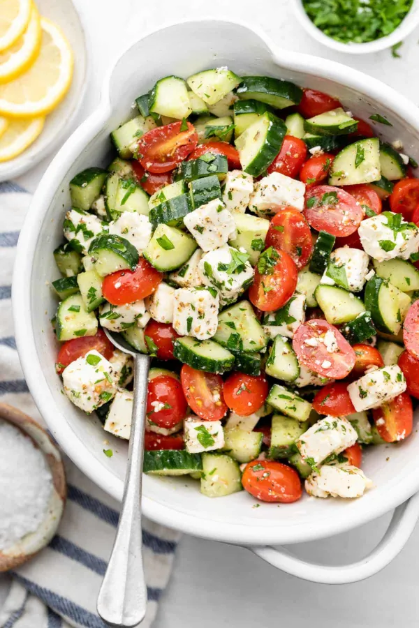 Zesty Cucumber and Tomato Salad