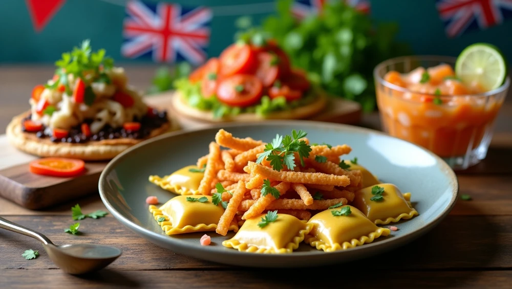 International Food with 7 letters