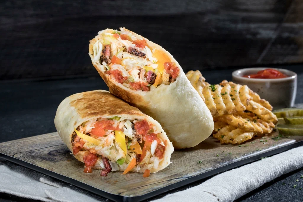 Street Food at Home Homemade Chicken Shawarma Wraps